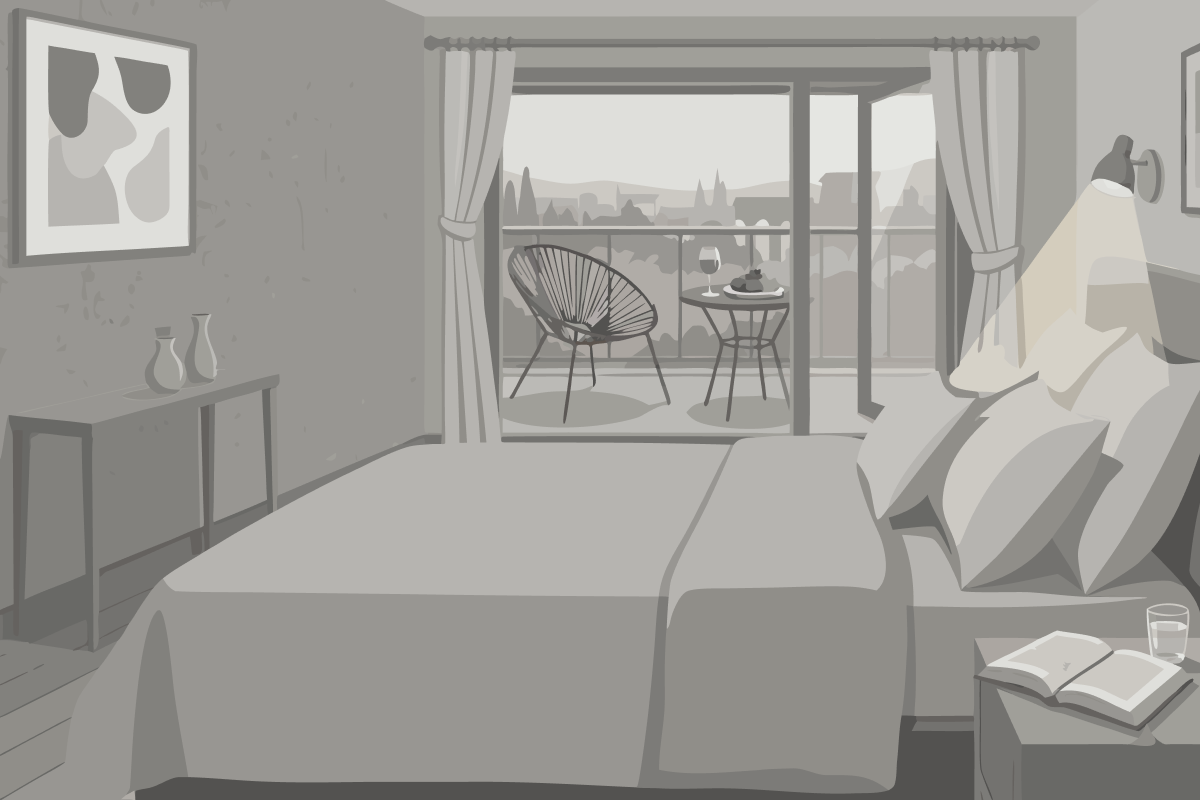 Three Bedroom Suite King Bed Marina