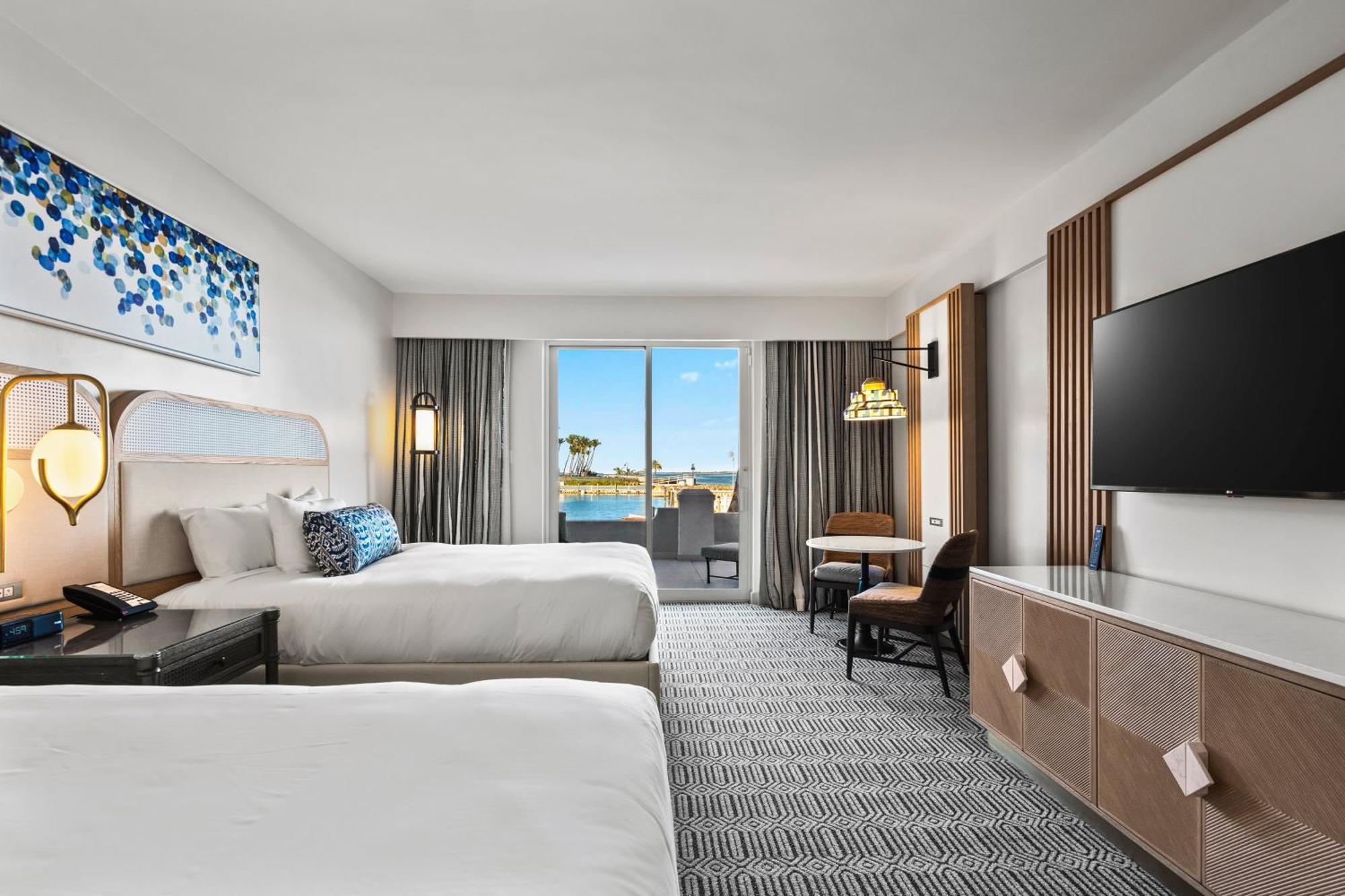 Ocean View Queen Beds Deluxe Marina